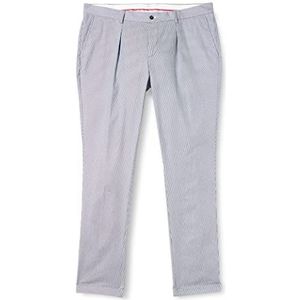 HACKETT LONDON Heren STRIPE CHINO Pants, 595NAVY, 29