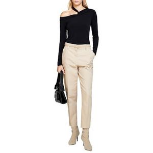 Sisley Womens Broeken 45G2LF03M Broek, Light Beige 3A6, 30, Lichtbeige 3A6, 36
