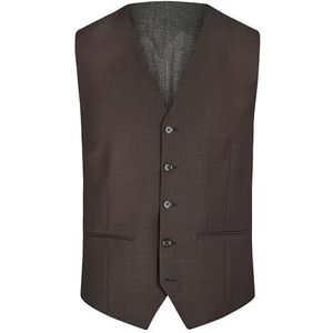 Daniel Hechter Heren Waistcoat Shape Vest, Coffee, 56