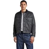 G-STAR RAW Heren Utility Flap Pocket Lined Jacket, Grijs (Magma Cobler D189-D360), XS