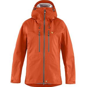 Fjällräven Bergtage Eco-Shell Jacket W, damesjas, Hokkaido Oranje, XS