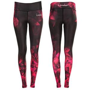 Winshape AEL102 Functional Power Shape Tights voor dames, met anti-slip effect, saffier, winshape slim style, fitness, vrije tijd, sport, yoga, workout