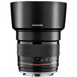 Samyang 85/1,4 objectief DSLR Canon EF AE handmatige focus, automatische diafragma fotoplens, portretobjectief, zwart