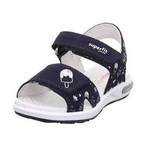 Superfit meisjes emily sandaal, blauw, 25 EU
