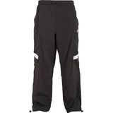 Starter - Black Label - Broek - Zwart/Wit - Elastische Taille/Zoom, Zakken aan de Zijkant