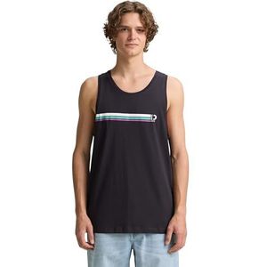 TOM TAILOR Denim T-shirt voor heren, 29476 - Coal Grey, XXL