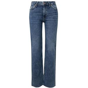 s.Oliver Sales GmbH & Co. KG/s.Oliver Karolin Jeans voor dames, rechte pijpen, rechte pijpen, karolin rechte pijpen, blauw, 34W x 34L