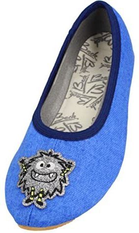 BECK - Cool Man - Huisschoenen - Blauw - Zilver