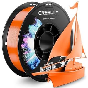 CREALITY PETG Filament 1,75 mm 3D-printerfilament, 1 kg netjes gewikkelde spoel, dimensionale nauwkeurigheid ± 0,03 mm, 2024 nieuwste batch, geschikt voor Ender, Bambu Lab, Anycubic, ELEGOO