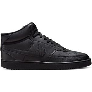 Nike Court Vision Mid NN Herensneakers, Zwart, 47 EU