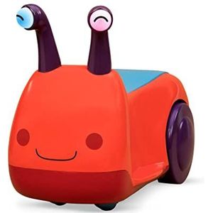 B-speelgoed – Buggly Wuggly Ride met verlichting en geluiden, BPA-vrij speelgoed – Kids Ride-on speelgoed met opbergruimte voor peuters en baby's 12 m +
