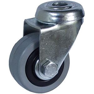 Afo 478/40 gg – wiel diameter 40 clipper rubber grijs