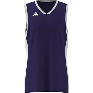 adidas Hombre MENS PULSE SPEED BBALL JERSEY, team colleg purple/white, L