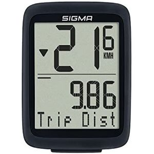 SIGMA SPORT BC 8.0 WR | bekabelde fietscomputer met talrijke functies | hoogwaardige fietscomputer | gemakkelijk te bedienen met grote toetsen en een overzichtelijke weergave