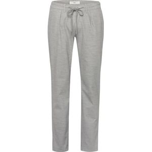 BRAX Heren Style Fabio K WOOLOOK broek, zilver, 33W / 32L