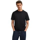 Bugatti - Basic Essential - T-shirt - Zwart - Gemaakt van Katoen