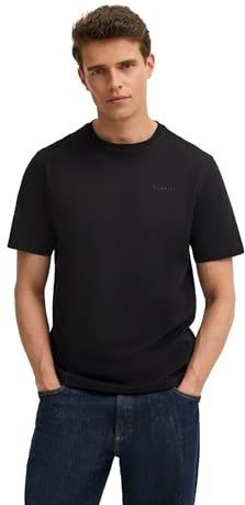 Bugatti - Basic Essential - T-shirt - Zwart - Gemaakt van Katoen