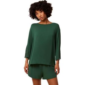 Triumph Aura Spotlight Top Undershirt voor dames, Green Kiss, 38