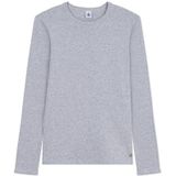 Petit Bateau Iconische katoenen braadpan voor dames met lange mouwen, rook China, XXS