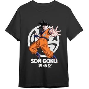 Dragon Ball Z T-shirt | Goku | Zwart | XL, Zwart, XL