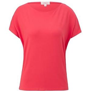 s.Oliver viscose stretch T-shirt in roze S