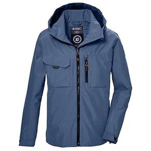 Waterdichte Jas - Denim - 100% Polyester - Verstelbare Capuchon