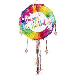 Boland 30939 Pinata Happy Birthday, meerkleurig