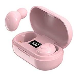 Draadloze hoofdtelefoon, Bluetooth 5.0, draadloze headset, waterdichte IPX6 headset, in-ear touch-oordopjes, headset voor 6 uur, headset met ingebouwde microfoon voor telefoon/Android/iOS