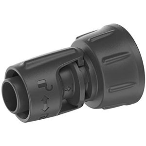 Gardena Micro-Drip-systeem kraanaansluitstuk 13 mm schroefdraad 1/2 inch - 3/4 inch: Adapter voor eenvoudige montage op een waterkraan (G 3/4 inch), herbruikbaar en duurzaam (13222-20)