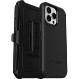 OtterBox Defender Case voor iPhone 15 Pro Max, Schokbestendig, Valbestendig, Ultra-robuust, Beschermhoes, 5x Getest volgens Militaire Standaard, Zwart