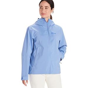 Marmot Wm's PreCip Eco Pro Jacket, Waterdicht regenjack, winddichte regenjas, ademend; opvouwbaar hardshell windjack, ideaal voor wandel- en trektochten, Dames, Getaway Blue, XL