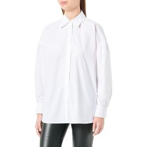 HUGO Estefy Blouse voor dames, White100, 38