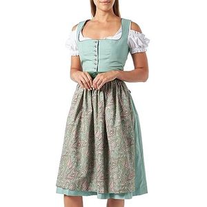 BERWIN & WOLFF TRACHT FOLKLORE LANDHAUS Damesjurk, grijs-groen, 42