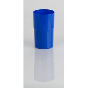 Kimmel Mok drinkbeker beker onbreekbaar stapelbaar herbruikbaar 250 ml, kunststof, blauw