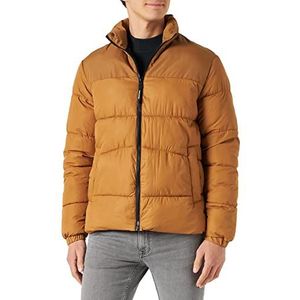 Jack & Jones Jjchili Puffer Collar Quilted Jacket voor heren, Rubber/Detail: solid, L