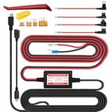 Gebildet Dashcam Hardwire Kit - Mini/Micro USB - 12V-24V naar 5V - Inclusief Zekeringen