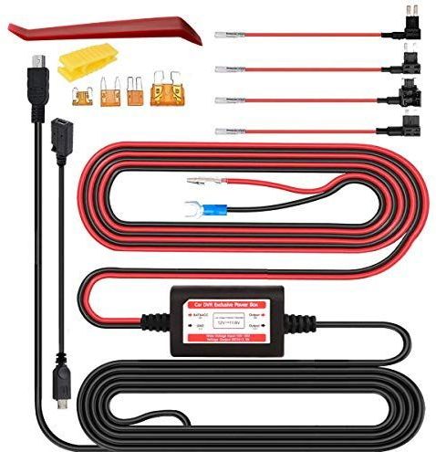 Gebildet Dashcam Hardwire Kit - Mini/Micro USB - 12V-24V naar 5V - Inclusief Zekeringen