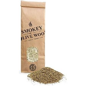 Smokey Olive Wood V1.5-01-0.3L BBQ Chips, Hout