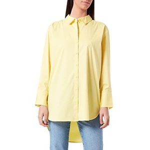 JdY Dames JDYMIO L/S Long Shirt WVN NOOS Blouse, Yellow Cream, 38