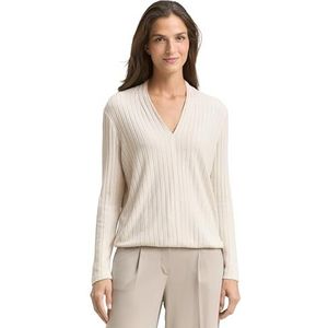 Tom Tailor - T-shirt - Sable Stone - Lange Mouwen - Dames