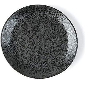 Holst Porzellan RT 321 porseleinen bord plat 21 cm carbon zwart 20,5 x 20,5 x 2,5 cm 1 stuk