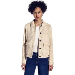 Tussenjas - Bouclé - Indoor - Gedeeltelijk Gevoerd - Normale Pasvorm