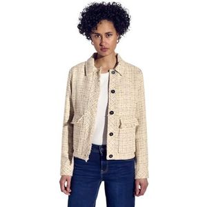 Tussenjas - Bouclé - Indoor - Gedeeltelijk Gevoerd - Normale Pasvorm