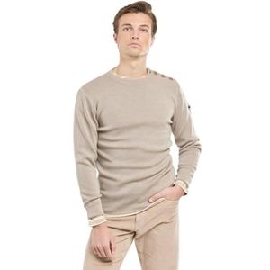 Armor Lux GOULENEZ Marine trui van merinowol, Sandstone Heather, L
