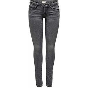 ONLY dames jeans koraal, Medium Grey Denim, 30W x 34L