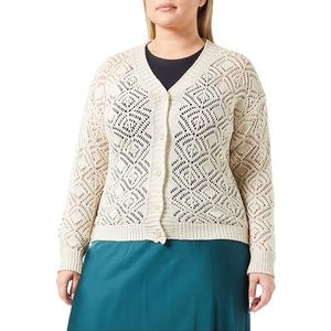 ALARY Gebreide cardigan voor dames 10426983-AL01, crème, XL, Crème, XL