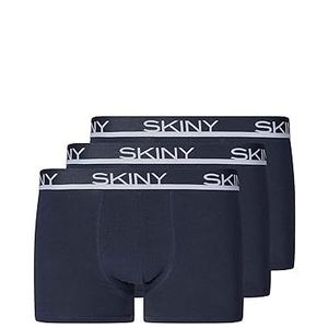 Skiny Boxershorts voor heren, verpakking van 3 stuks, Crown Blue., XXL