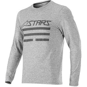 Alpinestars Unisex Merino lange mouwen jersey kleding, Melangr/Lite Grijs/Atlantic, S
