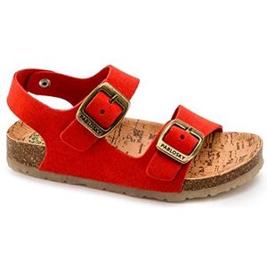 Pablosky 505768, lage sandalen voor kinderen en jongeren, Rood, 24 EU