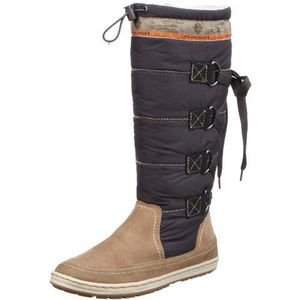 s.Oliver Casual sneeuwlaarzen voor dames, Bruin Braun Taupe 341, 36 EU